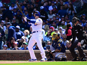 【MLB】メジャー初本塁打を放った鈴木誠也　好調の要因を同僚が指摘「無駄にボールを追いかけない」 画像