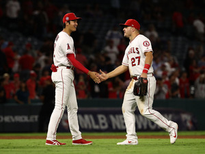 【MLB】復活期すトラウト、「トラウタニ」再結成に自信　ファンは大谷翔平の“肉声”に歓喜 画像