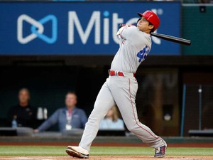 【MLB】大谷翔平、「1番DH」出場　前日“1試合2発”に続く今季3号出るか 画像