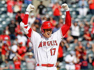 【MLB】大谷翔平、「3番DH」スタメン　2試合連続7号アーチでメジャー通算100号なるか 画像