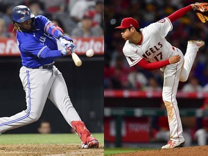【MLB】大谷翔平とゲレーロJr.の対決実現に現地メディアも興奮　「競争を楽しむ2人は誰もが認めるスター」 画像