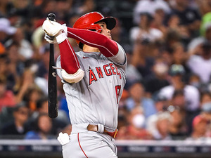 【MLB】大谷翔平、サイ・ヤング賞左腕相手にベンチスタートからの今季14号アーチなるか 画像