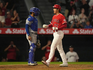 【MLB】大谷翔平、一試合8打点は自己最多・日本人最多を更新特大2発に指揮官もビックリ「とてつもなく大きかった」 画像