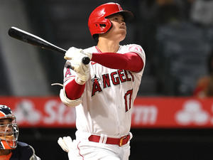 【MLB】大谷翔平、「3番DH」スタメン出場　“天敵右腕”から今季16号を放てるか 画像