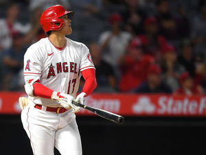 【MLB】大谷翔平、ア・リーグDH部門2位キープ　DH出場は2次投票決戦が濃厚か　球宴ファン投票 画像