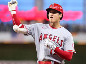 【MLB】大谷翔平、投打で記録破りのひとり舞台　自身の決勝2点タイムリーで連敗ストップの8勝目 画像