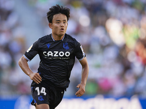 【ラ・リーガ】レアル・ソシエダ久保建英、2勝目貢献にチーム2番目から3番目の高採点 画像