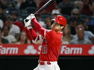 【MLB】大谷翔平 、2試合連発の31号でMVP獲得へ前進か　「3番DH」スタメン 画像