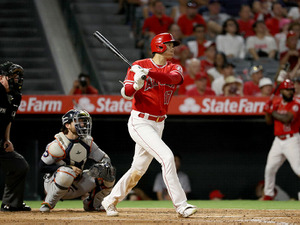 【MLB】大谷翔平、3試合ぶり31号2ランはMVPを引き寄せるライトへの179キロ弾丸ライナー弾 画像