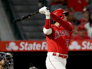 【MLB】大谷翔平、32号は左中間への127メートル特大弾　今季6度目2発でア・リーグ単独2位に浮上 画像