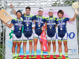 ツール・ド・北海道制覇を最後の30mで失ったビーニファンティーニ 画像