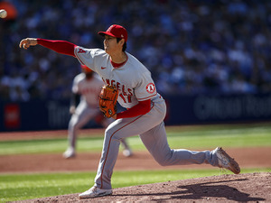 【MLB】大谷翔平、12勝目と34号に向け今季24度目の“リアル二刀流”「3番DH・投手」スタメン出場 画像