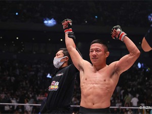 【RIZIN.38】堀口恭司、1年9カ月ぶりの凱旋勝利　金太郎を肩固めで撃破「ヒヤヒヤさせてしまって…」 画像