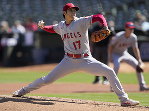 【MLB】大谷翔平、規定投球回クリアで史上初“ダブル規定”の歴史的偉業達成　キャリアハイ16勝目で有終の美飾るか 画像