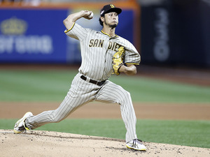 【MLB】ダルビッシュ有、“200勝右腕”シャーザーとの投げ合いで圧倒　7回6安打1失点でPO5年ぶり勝利　 画像