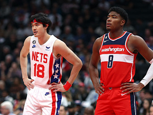 【NBA】3度目の日本人対決は渡邊雄太が八村塁に圧勝　ウィザーズが42点差でネッツに大敗 画像