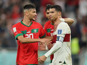 【カタールW杯】37歳ロナウドは“最後のW杯”濃厚か　伏兵モロッコがポルトガル下しアフリカ勢初のベスト4入り 画像