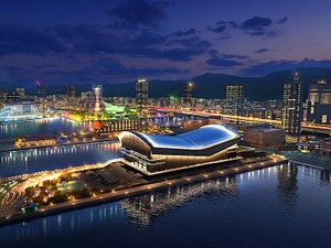 【Bリーグ】270度を海に囲まれたストークスのホーム「神戸アリーナ」2025年4月開業へ 画像