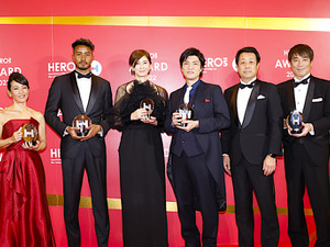 【HEROs AWARD 2022】受賞は川崎フロンターレ、鈴木武蔵、堀由美恵、益子直美　「夢や希望、自信を持たせてくれる」 画像