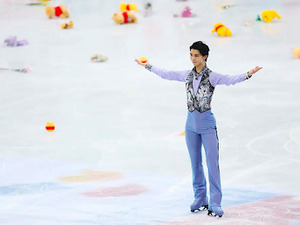 【フィギュア】羽生結弦のスケート人生18年間で、もっとも多くプーさんを贈られた大会が判明 画像
