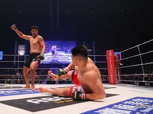 【RIZIN.40】スダリオ剛、豪腕タファの“ハンマーフック”に屈辱の1ラウンド1分38秒負け　 画像