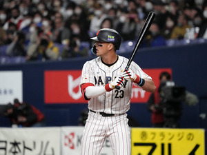 【WBC】「栗山監督と国歌を歌うのでがんばる」、侍ジャパン・リードオフマン、ラーズ・ヌートバーの誇り 画像
