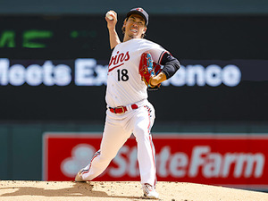 【MLB】前田健太、2戦連続サイ・ヤング賞投手との投げあいで試合作るがバースデー勝利ならず　復帰2戦目 画像