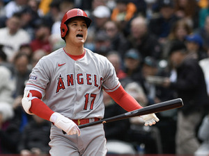 【MLB】大谷翔平の連続試合出塁記録ストップ　吉田正尚も無安打 画像