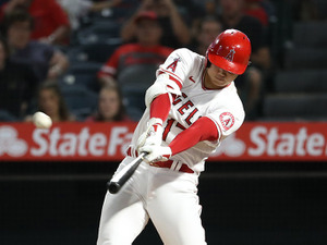 【MLB】大谷翔平、「3番DH」スタメン　160キロ連発の剛腕ルーキーから2試合ぶり今季6号アーチなるか 画像