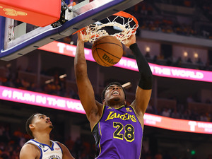 【NBA】八村塁、21得点と躍動もロサンゼルス・レイカーズは27点差で第2戦を落とす　プレーオフ2回戦 画像
