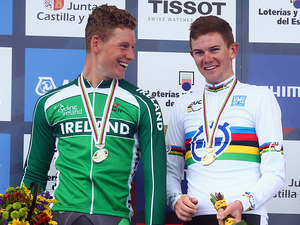 【UCIロード世界選手権14】男子U23個人TTはフレイクモアが僅差の逆転勝利「ラスト5kmにエネルギーを残していた」 画像