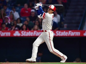 【MLB】大谷翔平、侍ジャパンの“盟友”吉田正尚の前で2試合ぶり12号なるか　「3番DH」スタメン出場　 画像