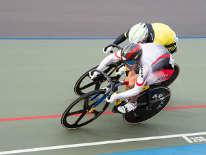 アジア競技大会の男子スプリントで河端朋之は銀メダル 画像