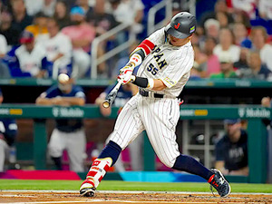 【今週の決戦】2022年・パ首位打者とセ三冠王の逆襲はあるのか　日本ハム・松本剛  vs. ヤクルト・村上宗隆 画像