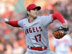 【MLB】大谷翔平、元女房役のバット粉砕も5失点2敗目　ア・リーグ同地区エース対決に敗れる 画像