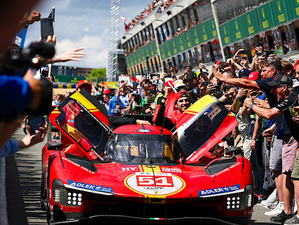 【WEC】第4戦ル・マン24時間　雨、大クラッシュ…トヨタ6連覇ならず2位、フェラーリが100周年記念大会を制す 画像
