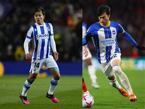 【日本代表】久保建英と三笘薫、最多得点記録樹立の日本サッカー“史上最強デュオ”を活かす秘策は「偽9番」か… 画像