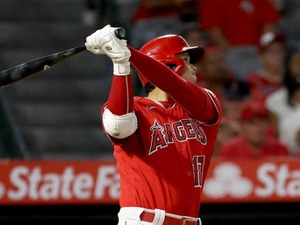 【MLB】大谷翔平の特大21号“高速187キロ弾”にMLB記者着目　ヤンキースのスラッガーに次ぐ大記録とは… 画像