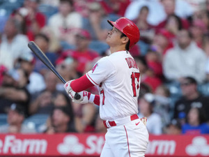 【MLB】30号到達の大谷翔平、62発のアーロン・ジャッジ超えでア・リーグ新の可能性　米データサイトが注目 画像