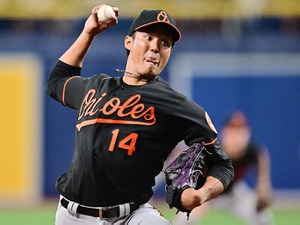 【MLB】藤浪晋太郎、背番号「14」でオリオールズデビュー登板　出会い頭の一発浴びるも12試合連続無四球と安定 画像