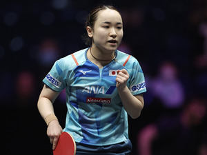 【卓球 全農CUP】伊藤美誠がフルゲームの激闘制し平野美宇に逆転勝ち　決勝は早田ひなとの“みまひな”対決実現 画像
