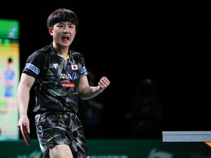 【卓球】男子パリ五輪選考は張本智和、戸上隼輔中心の展開が続く　選考会3位の田中佑汰が上位に浮上 画像