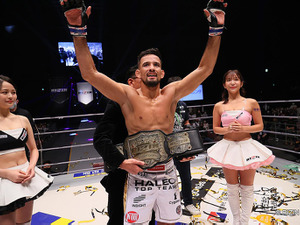 【RIZIN.43】クレベル・コイケ号泣、体重超過で“王座剥奪”　鈴木千裕は「戦うだけ」とベルト奪取に意欲　前日計量 画像