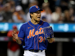 【MLB】「サイ・ヤング賞のチャンスある」メッツ主砲アロンソが千賀滉大を絶賛　今季8勝目でチームの連敗止める 画像