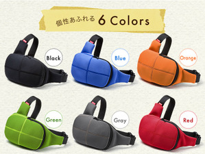 ちょっとしたお出かけに。サンワサプライのボディバッグ6色 画像