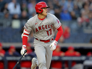 【MLB】大谷翔平、190キロ“最速”二塁打も今季ワースト8試合本塁打なし　オルソンが41、42号連発で両リーグ単独首位 画像