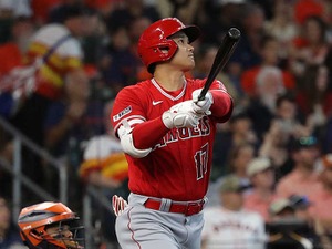 【MLB】大谷翔平「2番DH」  メジャー“初対決”千賀滉大から45号アーチでタイトル独走なるか 画像