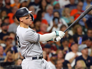 【MLB】大本命ジャッジが“4戦5発”の猛追、2本塁打でついに37号…残り4戦で大谷翔平まで7差 画像
