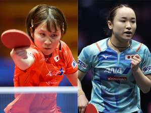 パリ五輪選考ポイントは平野美宇がTリーグ2連勝で伊藤美誠との差は「24.5」　張本智和は意地の2勝で首位固める 画像