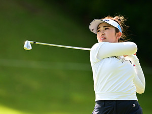 山下美夢有が8アンダー単独トップに浮上、2季連続の年間女王戴冠が目前に　ツアーチャンピオンシップリコーカップ3日目 画像